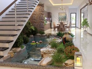 Tiểu Cảnh Hồ Cá Nhỏ